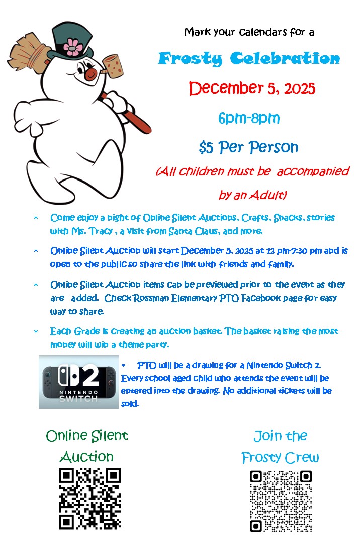 Frosty's Winter Wonderland Flyer 